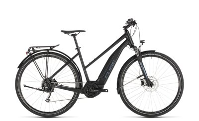 CUBE TOURING HYBRID ONE 400WH TRAPEZE BLACK BLUE 2019