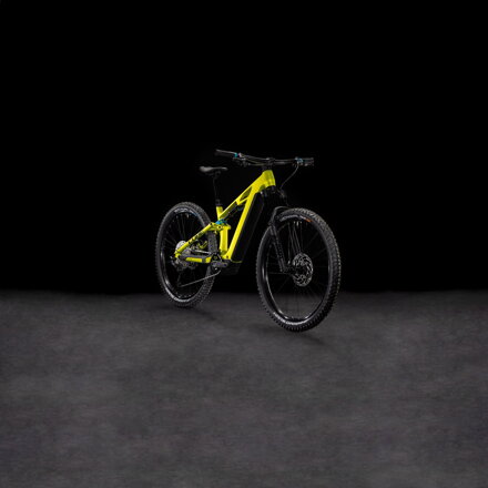 CUBE STEREO HYBRID ONE44 HPC RACE 800 FLASHLIME BLUE 2025