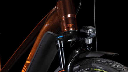 CUBE TOURING HYBRID PRO 625 CINNAMON ORANGE TRAPEZE 2025