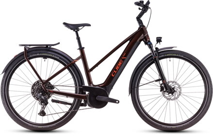 CUBE TOURING HYBRID PRO 625 CINNAMON ORANGE TRAPEZE 2025