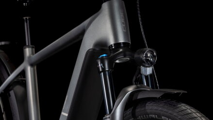 CUBE KATHMANDU HYBRID PRO 800 SLABGREY CHROME 2025