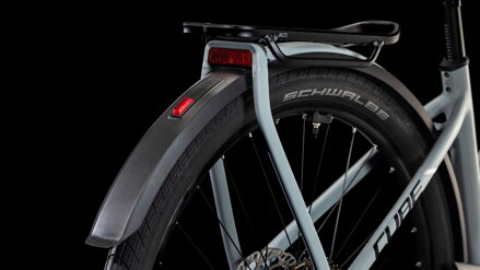 CUBE KATHMANDU HYBRID EX 800 HAZE BLACKA TRAPEZE 2025