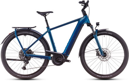 CUBE KATHMANDU HYBRID EX 800 ELECTRICBLUE CHROME 2025