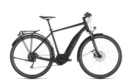 CUBE TOURING HYBRID ONE 400WH BLACK BLUE 2019