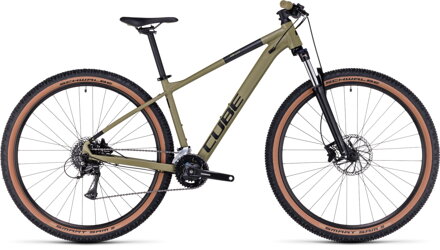 CUBE AIM RACE OLIVE BLACK  2023