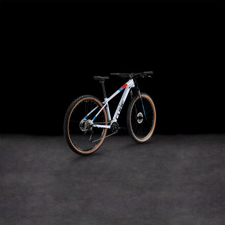 CUBE AIM SLX WHITE BLUE RED 2023