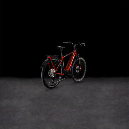 CUBE TOURING HYBRID EXC 625 RED WHITE 2023