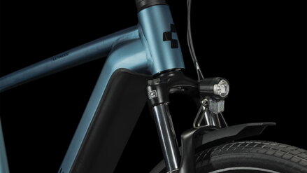 CUBE KATHMANDU HYBRID ONE 750 BLUE BLACK 2024