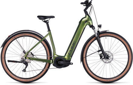 CUBE NURIDE HYBRID PRO 625 EASY ENTRY ALLROAD SHINYMOSS METAL 2023