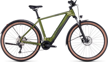 CUBE NURIDE HYBRID PRO 750 ALLROAD SHINYMOSS METAL 2023