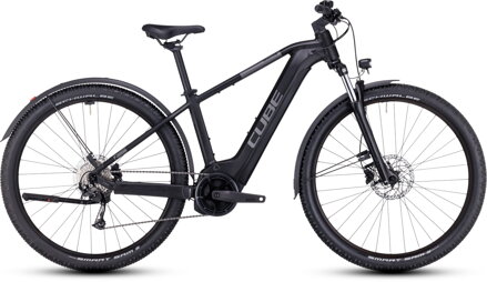 CUBE REACTION HYBRID PERFORMANCE 625 ALLROAD BLACK GREY 2023