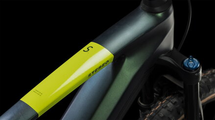 CUBE STEREO HYBRID 140 HPC SLX 750 GOBLIN YELLOW 2024