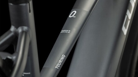 CUBE TOURING HYBRID ONE 500 GREY WHITE TRAPEZE 2024