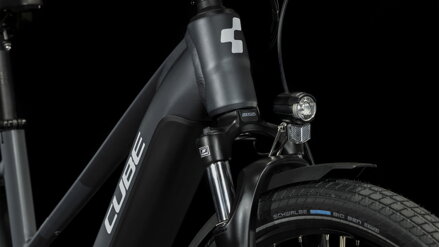 CUBE TOURING HYBRID ONE 500 GREY WHITE TRAPEZE 2024
