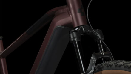 CUBE REACTION HYBRID SLX 750 RUBYRED BLACK 2024