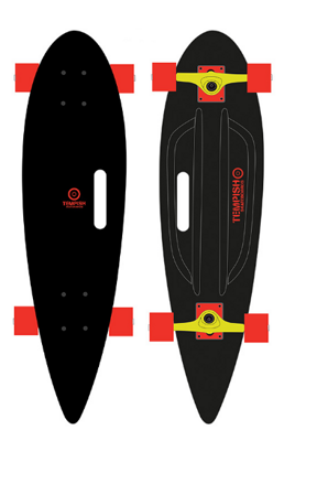 TEMPISH BUFFY 36'' PINTAIL BLACK