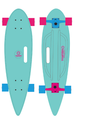 TEMPISH BUFFY 36'' PINTAIL BLUE