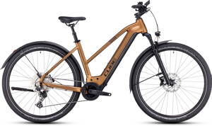 CUBE NURIDE HYBRID EXC 750 ALLROAD TRAPEZE CARAMEL BLACK 2023