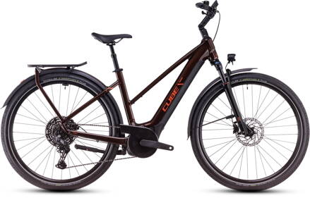 CUBE TOURING HYBRID PRO 625 CINNAMON ORANGE TRAPEZE 2025