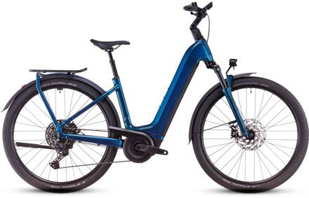 CUBE KATHMANDU HYBRID EX 800 ELECTRICBLUE CHROME EASY ENTRY 2025