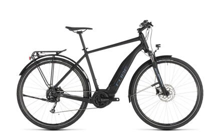 CUBE TOURING HYBRID ONE 400WH BLACK BLUE 2019
