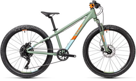 CUBE ACID 240 DISC RACE GREEN ORANGE 2023