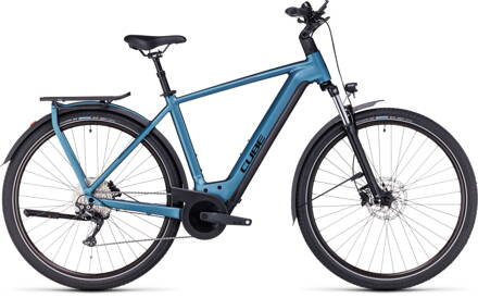 CUBE KATHMANDU HYBRID ONE 750 BLUE BLACK 2023