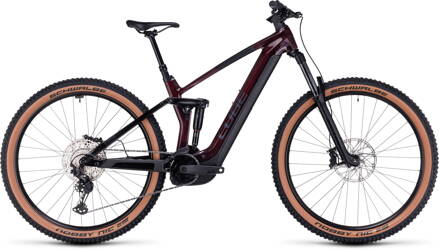 CUBE STEREO HYBRID 140 HPC RACE 750 LIQUIDRED BLACK 