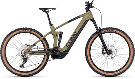 CUBE STEREO HYBRID 160 HPC RACE 625 27.5 OLIVE GREEN 