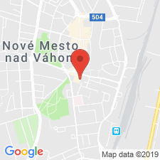 Google map: Hviezdoslavova 20,Nové Mesto Nad Váhom